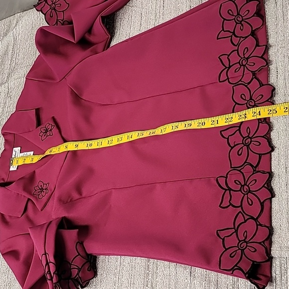 Anthony Richards dress suit size 10 purple color midi dress lightweight Spring - Picture 13 of 15